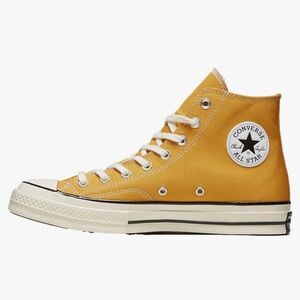 Converse Chuck Taylor’s 70’s High Top Canvas Sneakers in Sunflower Sz 4.5 Unisex